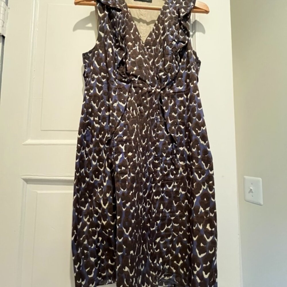 Animal print sheath